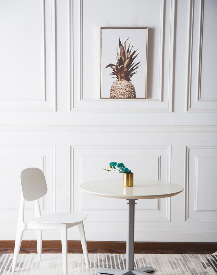 NIYE Kael Minimalist Folding Portable Round Aluminum Alloy Table from NIYE
