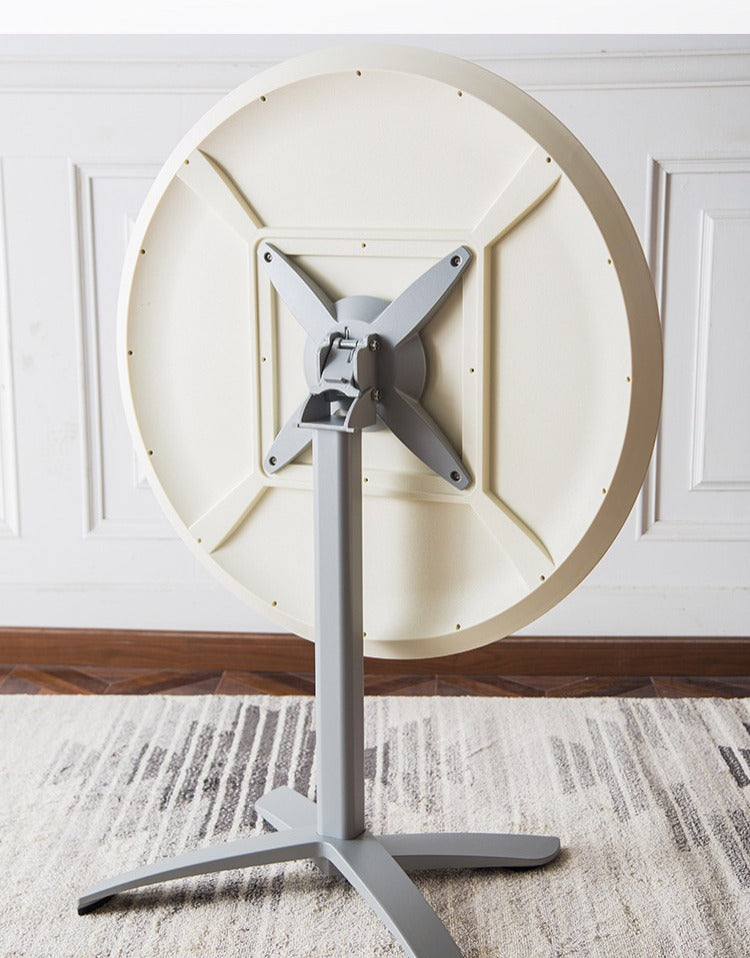 NIYE Kael Minimalist Folding Portable Round Aluminum Alloy Table from NIYE