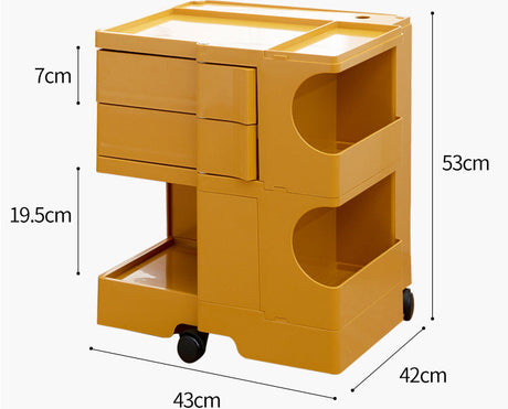 NIYE Kaldor Stylish Rolling Storage Container from NIYE