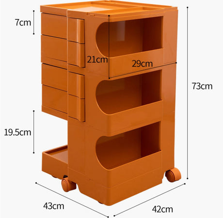 NIYE Kaldor Stylish Rolling Storage Container from NIYE