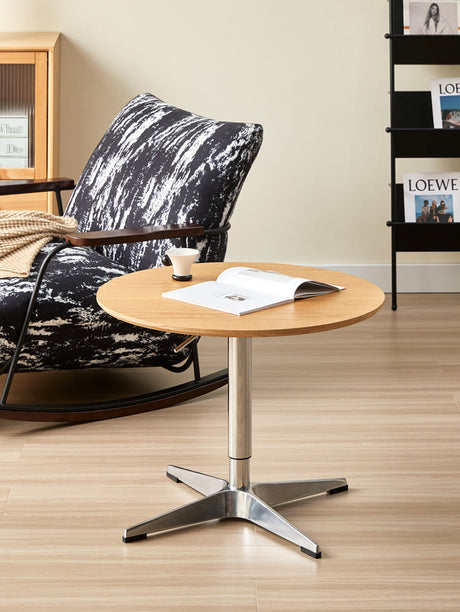 NIYE Kaori Durable Solid Wood Round Coffee Table from NIYE