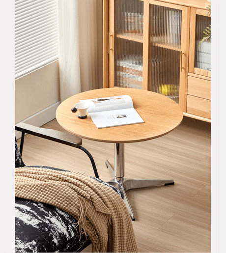 NIYE Kaori Durable Solid Wood Round Coffee Table from NIYE