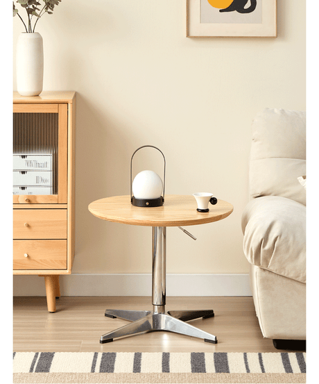 NIYE Kaori Durable Solid Wood Round Coffee Table from NIYE