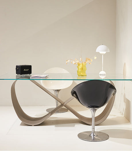 NIYE Kensington Creative Leisure PVC Swivel Chair from NIYE