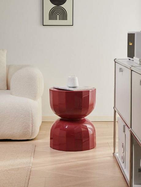 NIYE Kyoto Artisan Hourglass Side Table - Compact, Stylish, Versatile from NIYE