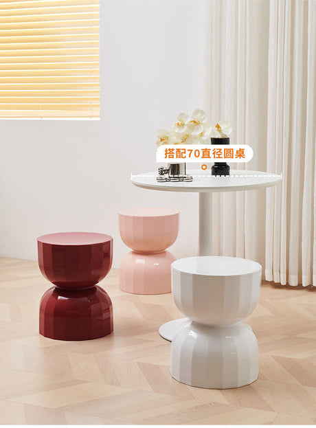 NIYE Kyoto Artisan Hourglass Side Table - Compact, Stylish, Versatile from NIYE