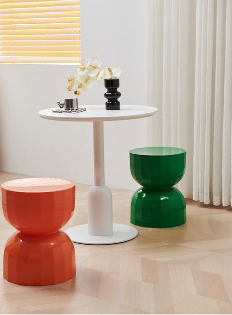 NIYE Kyoto Artisan Hourglass Side Table - Compact, Stylish, Versatile from NIYE