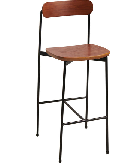 NIYE Kyushu Vintage Rustic Design Bar Stool from NIYE