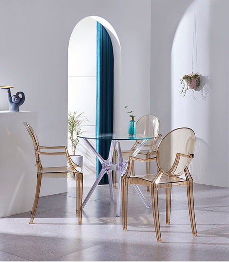 NIYE Leopold Modern Stylish Acrylic Leisure High Chair from NIYE