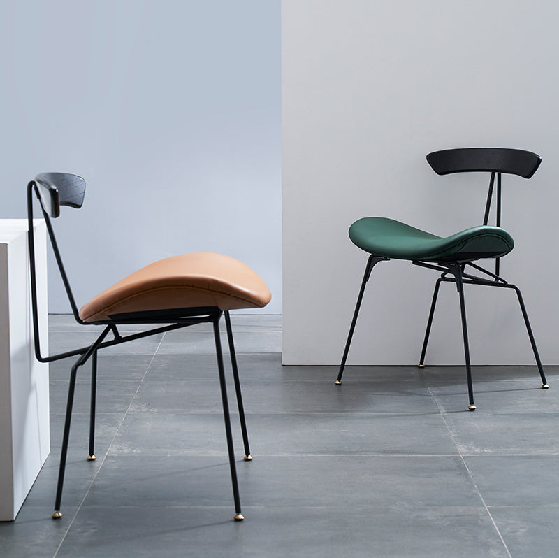 NIYE Lysander Retro Industrial Iron Dining Chair from NIYE