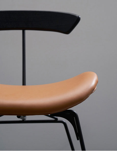 NIYE Lysander Retro Industrial Iron Dining Chair from NIYE