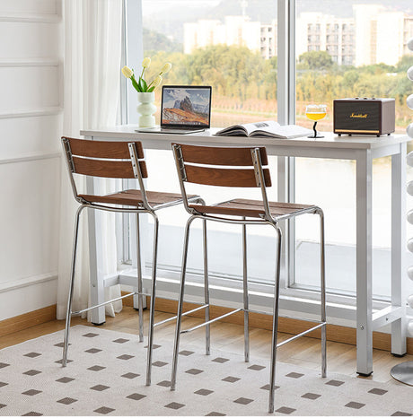 NIYE Lysandra Chic Iron High Stool from NIYE