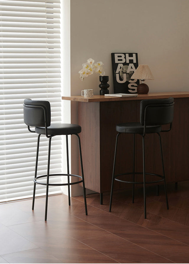 NIYE Mariposa Sleek Retro High-Feet Barstool from NIYE