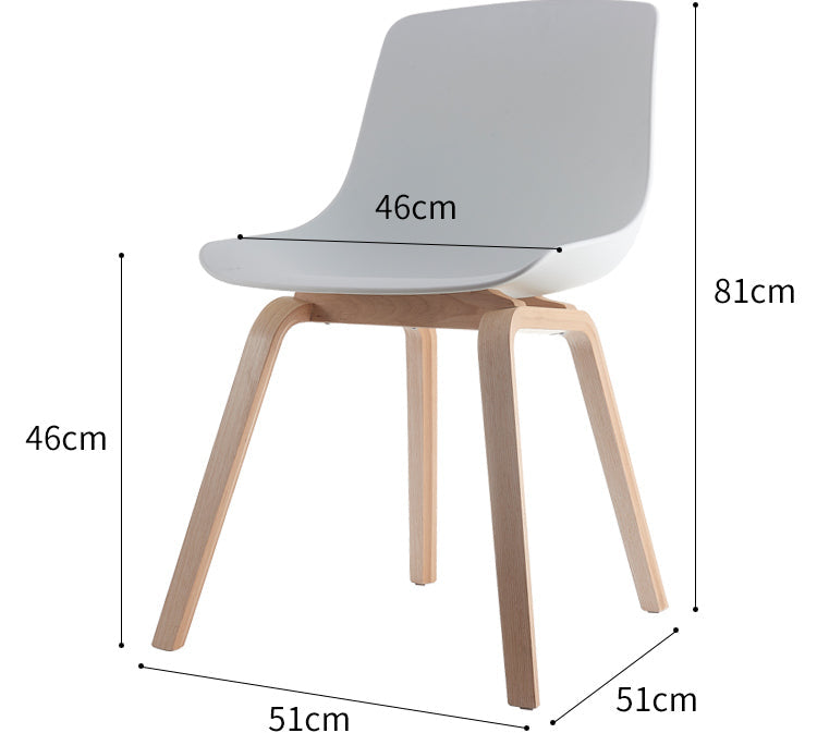 NIYE Marisol Contemporary Natural Wood High Chair from NIYE
