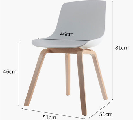 NIYE Marisol Contemporary Natural Wood High Chair from NIYE