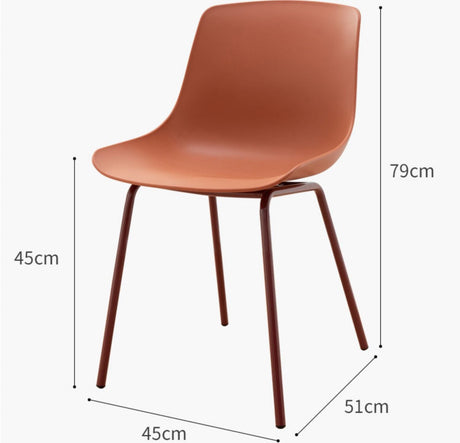 NIYE Marisole Scandinavian Plastic High Chair for Leisure from NIYE