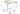 NIYE Montgomery Sleek Transparent Folding Stool from NIYE