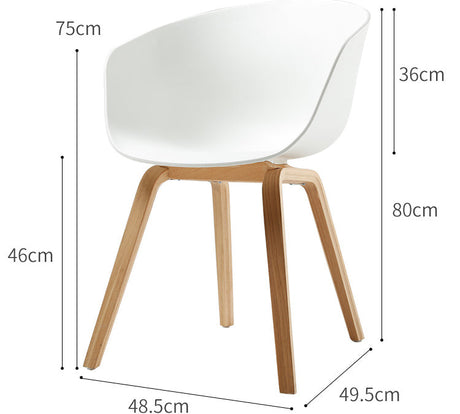 NIYE Norsewood Luxe Scandinavian Coffee High Chair from NIYE