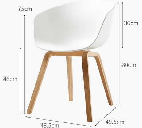 NIYE Norsewood Luxe Scandinavian Coffee High Chair from NIYE