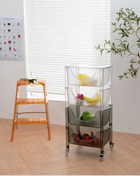 NIYE Olten Stylish Multilayer Storage System for Bed Cart from NIYE