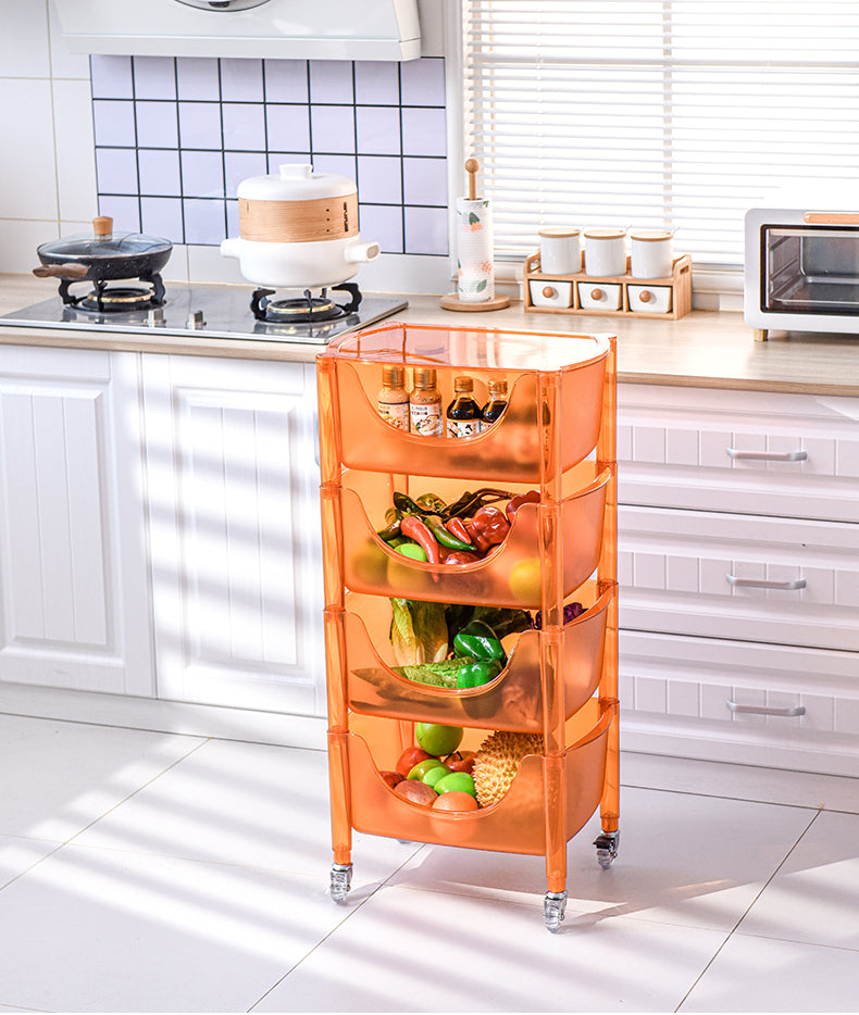 NIYE Olten Stylish Multilayer Storage System for Bed Cart from NIYE