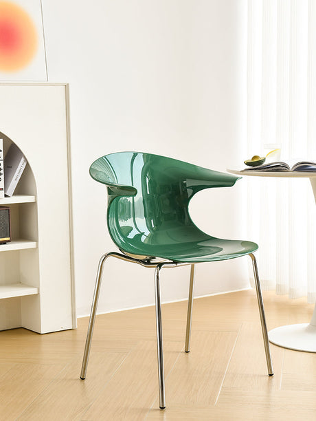 NIYE Petronella Elegant Creamy Acrylic Dining Chair from NIYE