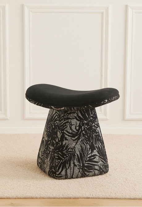 NIYE Santiago Chic Fabric Change Shoe Stool from NIYE