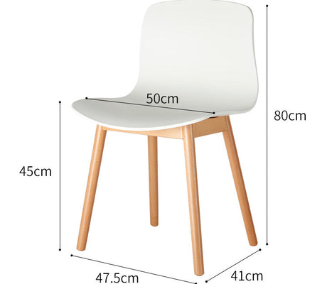 NIYE Santiago Elegant Natural Wood High Chair from NIYE