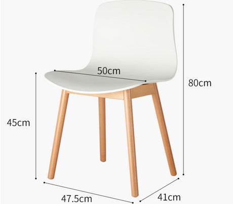 NIYE Santiago Elegant Natural Wood High Chair from NIYE