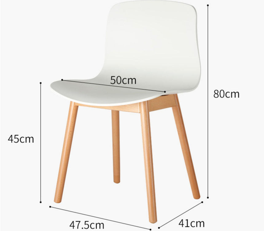 NIYE Santiago Elegant Natural Wood High Chair from NIYE