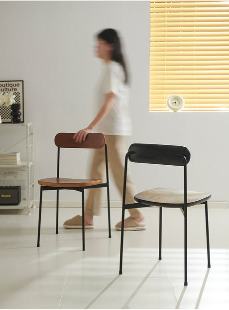 NIYE Santiago Minimalist Backrest Dining Chair from NIYE