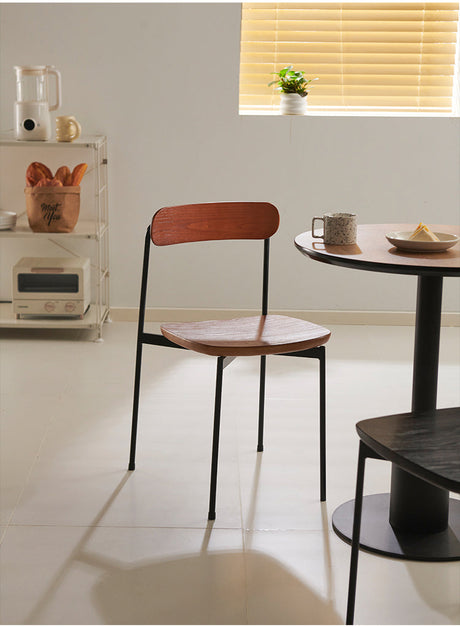 NIYE Santiago Minimalist Backrest Dining Chair from NIYE