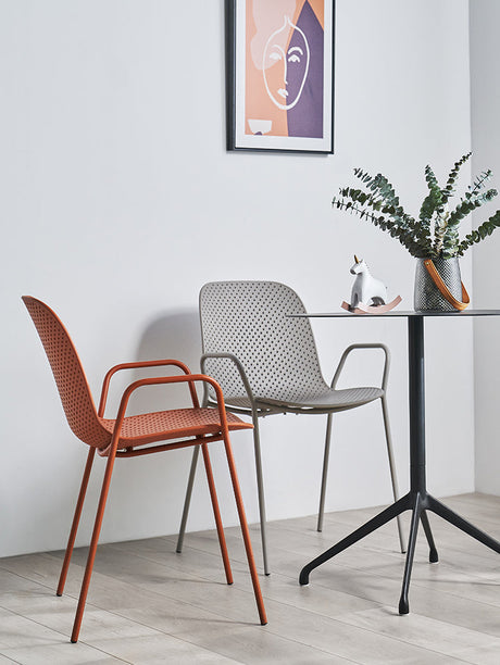 NIYE Serafina Minimalist Durable Plastic Reception Chair from NIYE