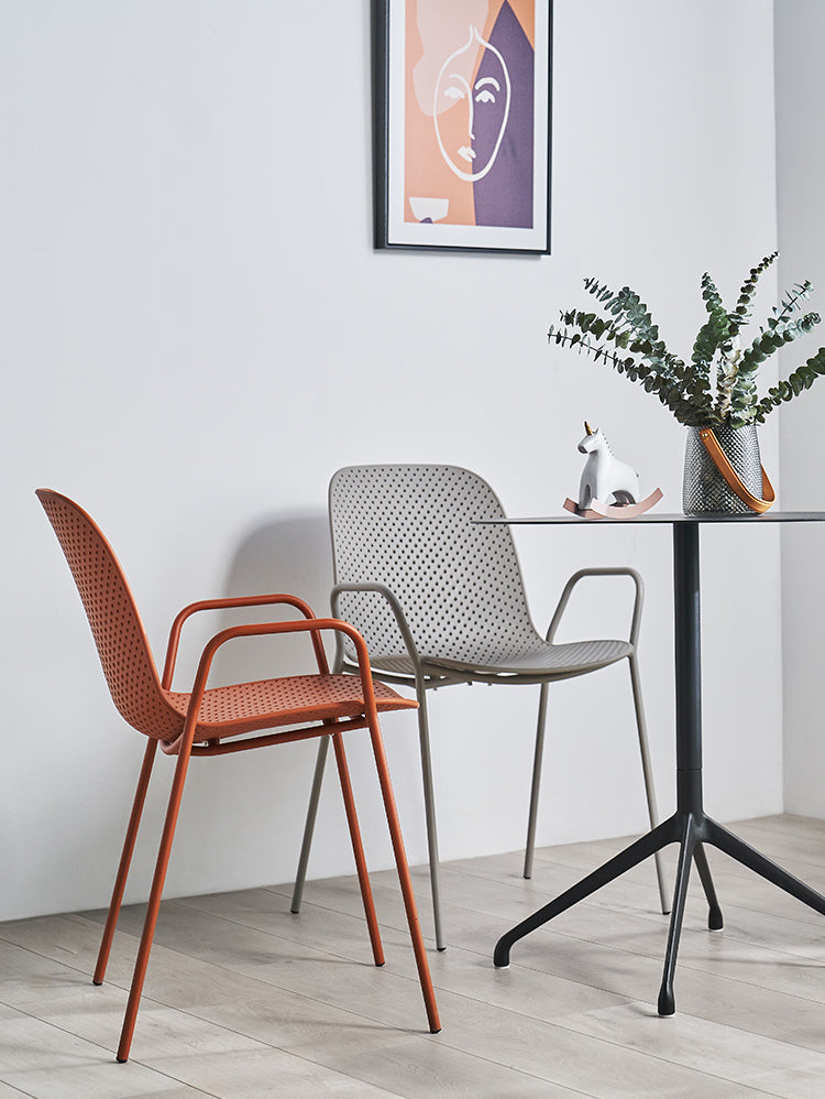 NIYE Serafina Minimalist Durable Plastic Reception Chair from NIYE