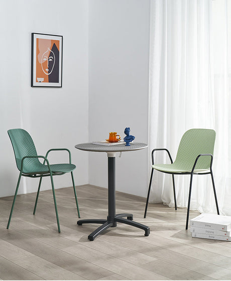 NIYE Serafina Minimalist Durable Plastic Reception Chair from NIYE