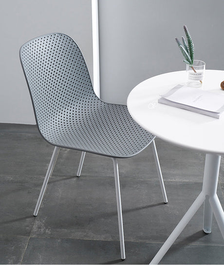 NIYE Serafina Minimalist Durable Plastic Reception Chair from NIYE