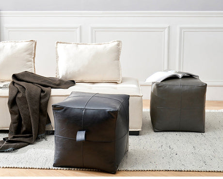 NIYE Seraphina Chic Elegant Square Stool from NIYE