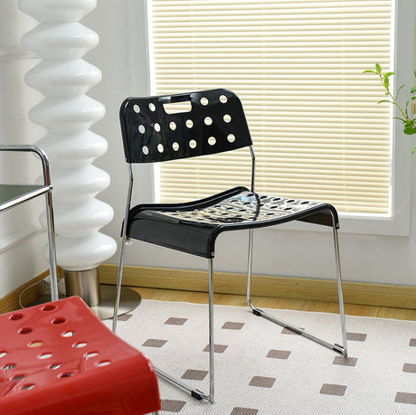 NIYE Seraphina Modern Stacking Plastic Dining Chair from NIYE