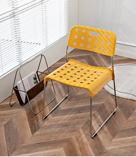 NIYE Seraphina Modern Stacking Plastic Dining Chair from NIYE