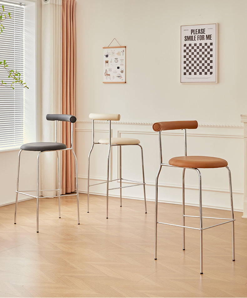 NIYE Solene Modern Chic Luxury High Stool from NIYE