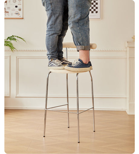 NIYE Solene Modern Chic Luxury High Stool from NIYE