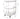NIYE Tamsin Modern Acrylic Universal Coffee Table Cart from NIYE
