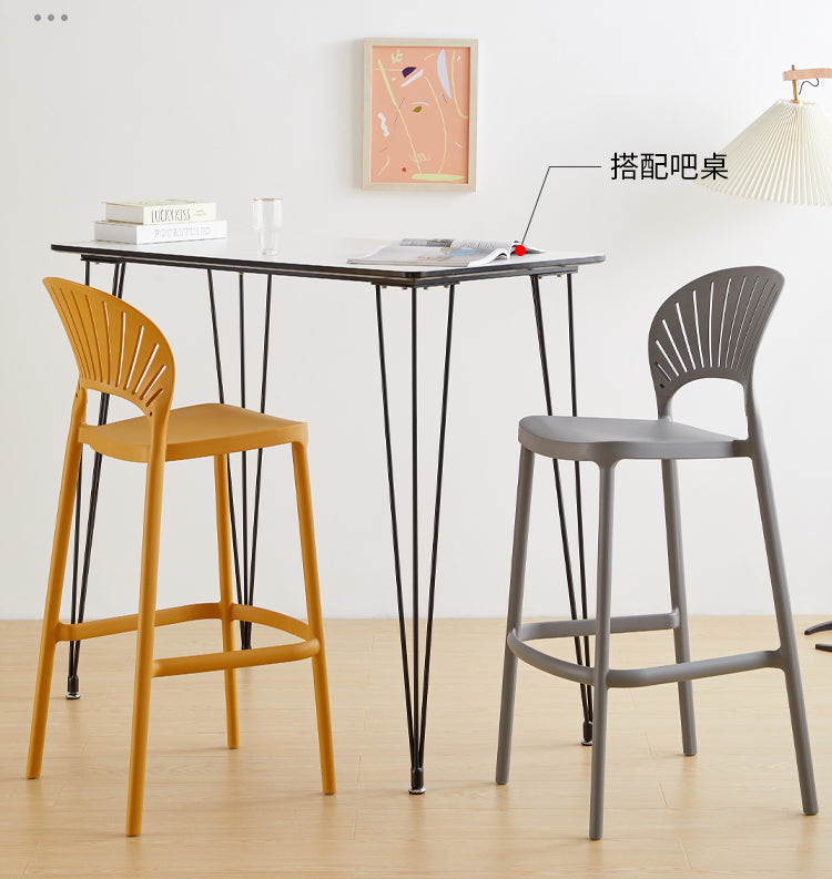 NIYE Tamsin Sleek Stackable Bar Stool from NIYE
