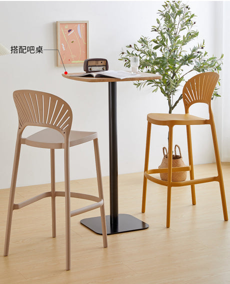 NIYE Tamsin Sleek Stackable Bar Stool from NIYE