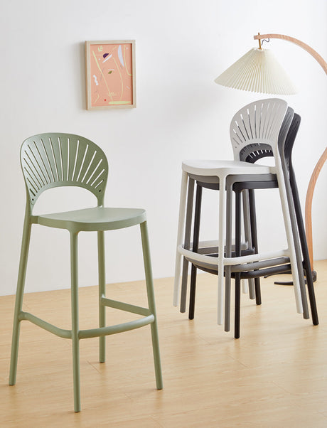 NIYE Tamsin Sleek Stackable Bar Stool from NIYE