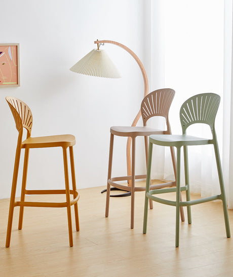 NIYE Tamsin Sleek Stackable Bar Stool from NIYE