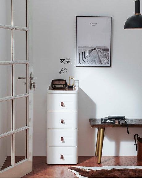 NIYE Yamanashi Elegant Minimalist Storage Nightstand from NIYE