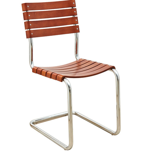 NIYE Yarraville Retro Solid Wood Dining Chair - Creative Leisure Office Stool from NIYE