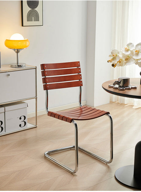 NIYE Yarraville Retro Solid Wood Dining Chair - Creative Leisure Office Stool from NIYE