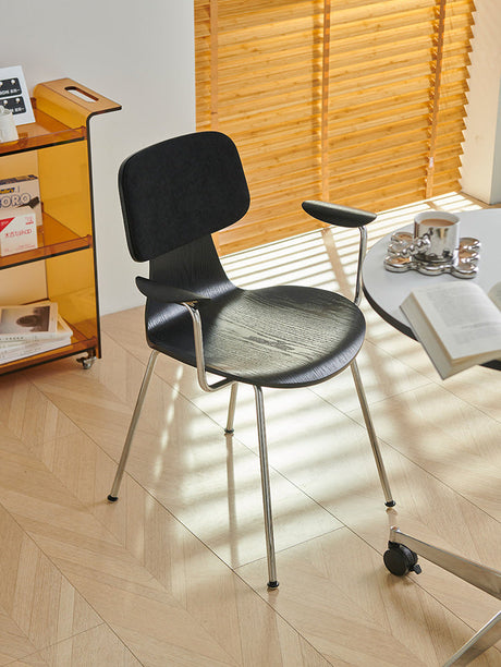 NIYE Zephyra Minimalist Retro Armrest Dining Chair from NIYE